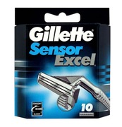 GILLETTE SENSOR EXCEL OSTRZA WKŁADY DO MASZYNKI 10 szt 