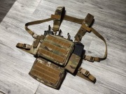 PROMOCJA Kamizelka taktyczna Chest rig + Zestaw Ładownic OCP/Multicam