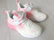 Nowe 29 białe różowe Adidasy Lekkie Wygodne Sneakersy Buty sportowe 