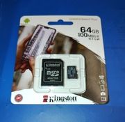 Nowa karta pamięci Kingston 64Gb od ręki Toruń Ciechocinek 