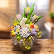 Candle box flower box z świec sojowych świąteczny wielkanocny dekoracje 