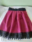 Elegancka spódnica dla Modnisi z gipiurą 10-12 lat. Nie przegap!!!