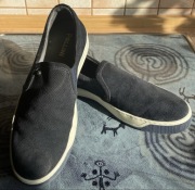 Pollini męskie zamszowe buty wsuwane rozm. 43