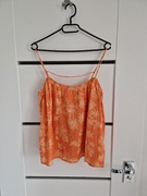 H&m koszulka top na ramiączkach muslinowa bawełna M 38 Nowa muślin 