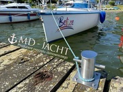 Poler cumowniczy pomostowy nierdzewny