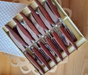 SHEFFIELD ENGLAND wyjątkowy KOMPLET SZTUĆCÓW 6 osobowy + GRATIS 