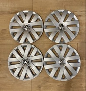 Volkswagen OE, Kołpaki Oryginalne 15”, Komplet, 6R0601147C, Wysyłka w 24H.