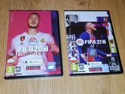 Gry PC FIFA 20' + FIFA 21' wersja pudełkowa PL