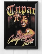 Plakat A4 kodak tupac 