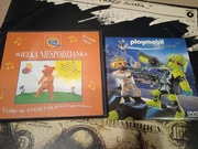 Zestaw 2 płyt: Uczymy się angielskiego + Playmobil Top Agents DVD