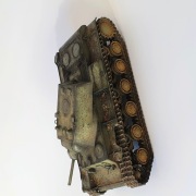 1/35 KV-1 , gotowy, sklejony, pomalowany.