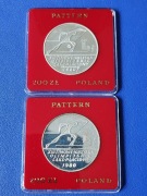 2 razy 200zl komplet igrzyska Lake Placid 1980 rok po 3620 szt