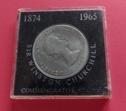 Rzadka zabytkowa moneta Winstona Churchilla 1874-1965 w oryginalnym pudełku