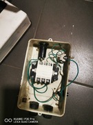 Używany stycznik TSM-1 z cewką na 220V AC z metalową obudową hermetyczna 