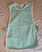 Fartuch w kratkę gingham vintage, zielonym (M) 