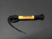 Sznurowadła 60 cm bawełniane czarne