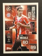 Match Attax EXTRA 2025/26 JAMAL MUSIALA nr.222 (Monachium)PITCH PERFECTION