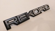 Emblemat oryginalny metal logo napis Opel Rekord