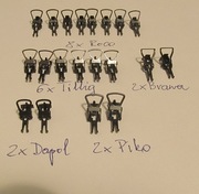 Sprzęgi standardowe, 20 sztuk