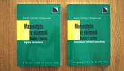 Matematyka w Ekonomii cz.1 oraz 2, Adam Ostoja-Ostaszewski 