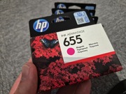 Tusz HP 655 Magenta Nowe.