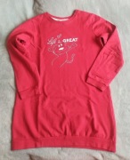 BPC Bluza czerwona napis 170 176 14-16 lat