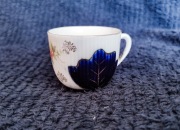 Porcelanowa filiżanka do espresso vintage retro