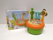 Smoby instrumenty muzyczne bębenek grzechotka flet