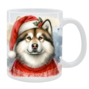 KUBEK Z PSEM Alaskan malamute  - IDEALNY PREZENT, PERSONALIZACJA,24H WYS