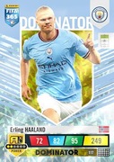 Erling Haaland 117 Dominator Karta PANINI FIFA 365 2023