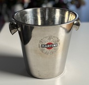 wiaderko do lodu cooler „Martini” do szampana wina metal