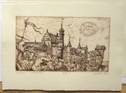 Akwaforta - Andrzej Lipniewski - ostatnia odbitka!