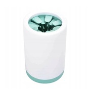 Przenośna szczotka do czyszczenia łap psa 10 cm szara Zielona