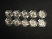 Srebro 10 szt. x 1/10 uncji Britannia 2024 - 1/10 oz Monety Próba 999