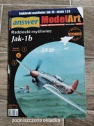 Model kartonowy Radziecki myśliwiec Jak-1b