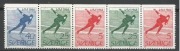 Szwecja 1966 Mi 546-548  łyżwiarstwo sport**czyste