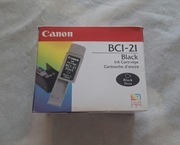 Oryginalny tusz toner Canon BCI-21 czarny 12 szt