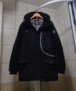 kurtka męska XXLtypu parka kurtka zimowa kolor czarny marki TOM TAILOR 