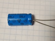 Kondensator elektrolityczny 220uF/16V  ELWA