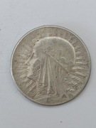 II RP.2 zlote Jadwiga Gowa Kobiety 1933r.glowa kobiety  srebro