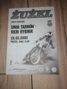 Tow Unia Tarnów - RKM Rybnik 2003 cz
