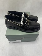 Buty damskie czarne mokasyny Minelii skórzane