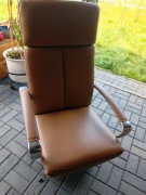 Koinor Cognac Fotel relaks Skóra 