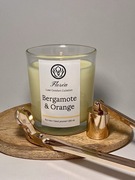 Ręcznie robiona świeca – Bergamote & Orange Pojemność: 230 ml