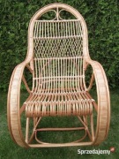 Fotel bujany wiklinowy