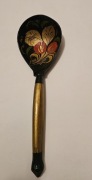 Łyżka drewniana chochłoma piękna ręcznie malowana