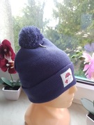 Czapka damska z pomponem 