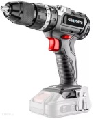 GRAPHITE Wiertarko-wkrętarka akumulatorowa bezszczotkowa udar 18V 58G020
