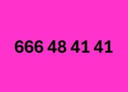 666 48 41 41 t-mobile łatwy złoty numer