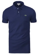Koszulka Polo Lacoste Granatowa XL Męska Klasyczna Bawełna